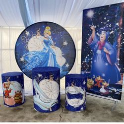 Theme backdrops Props