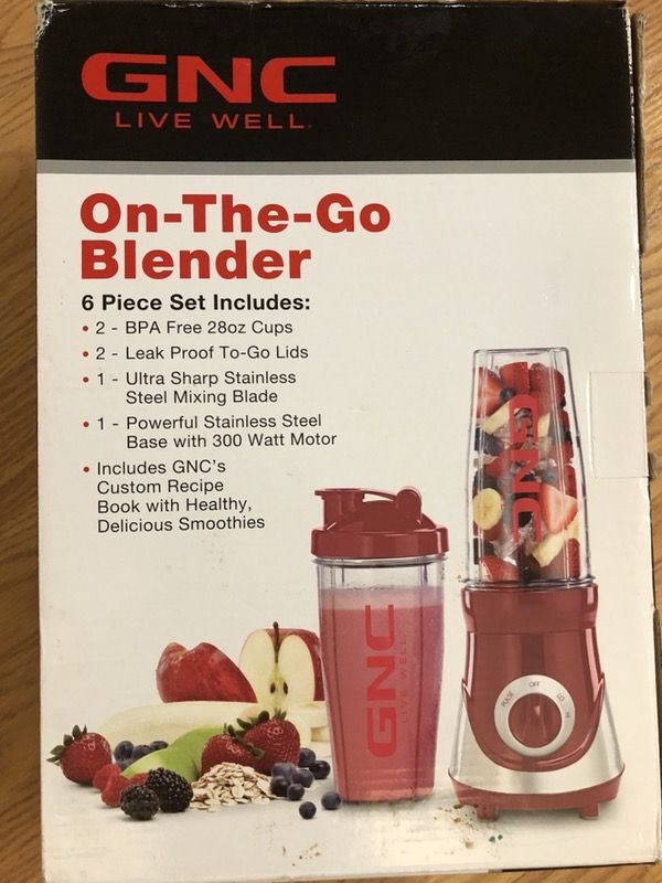 GNC on the go blender $15