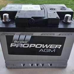 Car Battery Size H5 or 47 AGM 