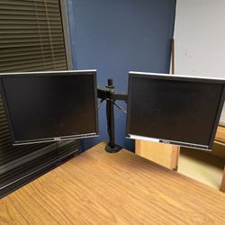 Dual PC Monitor Bracket