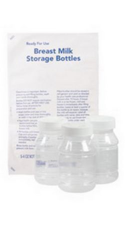 Abbott Customfeed Breast Milk Storage Bottles (120ml / 4oz Each Pack Of 3) 