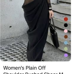 Off The Shoulder Dress