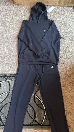 Navy Alo Hoodie Sweatsuit