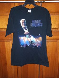 LARGE KENNY ROGERS THE JOURNEY CONCERT TEE SHIRT