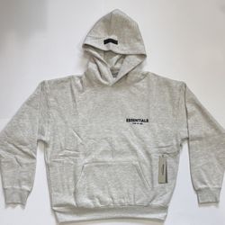 Grey Essentials Hoodie Size Small