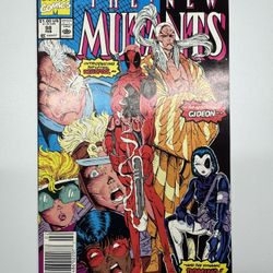 New Mutants #98 (1991) - MEGA KEY, NEWSSTAND, high grade!