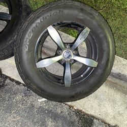 Bmw 18’ Rims With Tires 