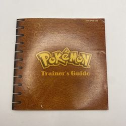 Pokemon Yellow Trainer's Guide Nintendo Gameboy Color Instruction Manual Only