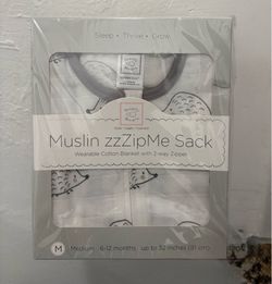 Baby wearable cotton blanket