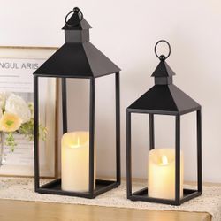 Lanterns Decorative Set Of 2