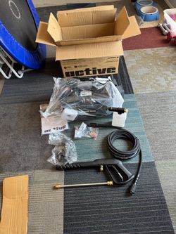 Active Pressure Washer with Accessories