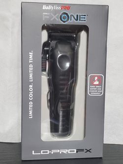 New BabylissPro LoProFX Clipper Black TOOL ONLY