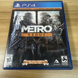 Metro Redux PS4