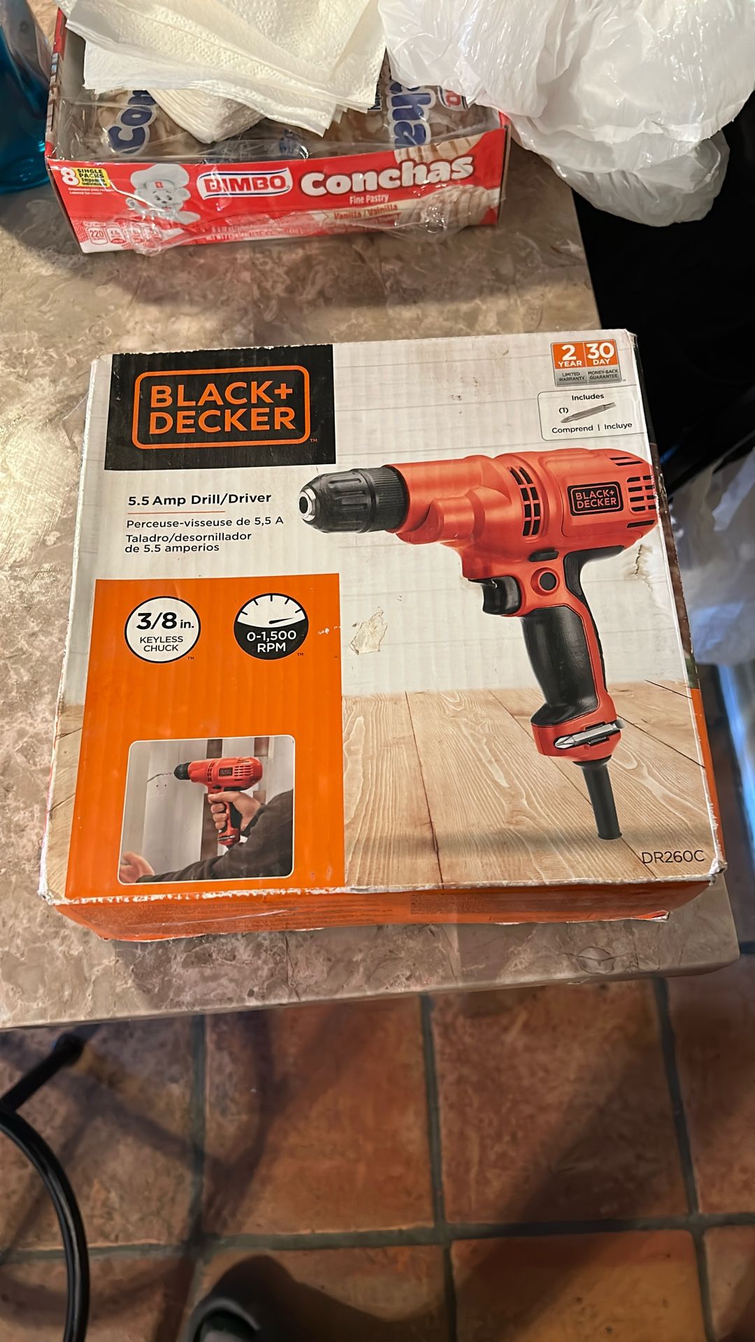 Black + Decker 5.5 Amp Drill