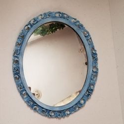 Vintage Oval Mirror 