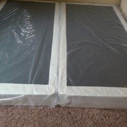 New King Size Box Springs. Delivery Is Available 