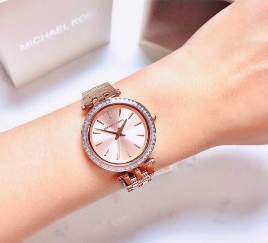 NEW*** Sent Michael Kors Darci Rose Gold Tone Watch 33MM  display picture 1