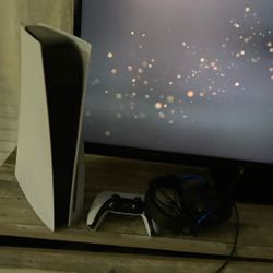 Ps5 Disc Version Controller Headset 