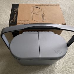New Pampered Chef Chillzanne Cooler & Tongs