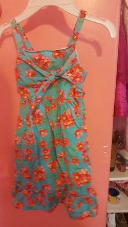Girls size 6 spring dress