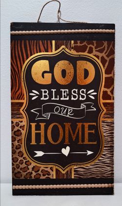 Home decor wall plaque