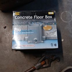 Concrete Floor Box