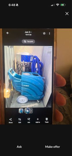 For parts Carpet cleaner and vacuum for 800