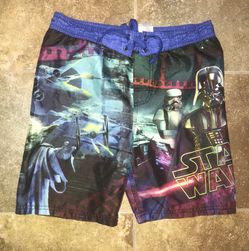 Star Wars Boy's Swim Trunks Size Small 6/7