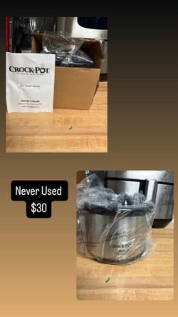Mini  crock pot and Little Dipper warmer