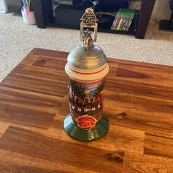 75th Anniversary Budweiser Beer Stein 2007