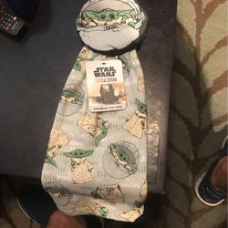 Disney's Star Wars The Mandalorian The Child Hanging Kitchen Towel