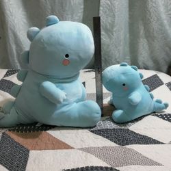 Blue Dinosaur Plushy Stuffed Animal