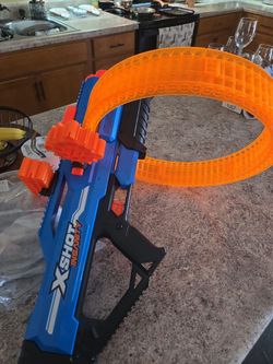 Mad mega barrel  air pocket play gun