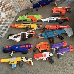 Nerf Guns For Sale. NOT SEPARATE. Buy It ALL. 