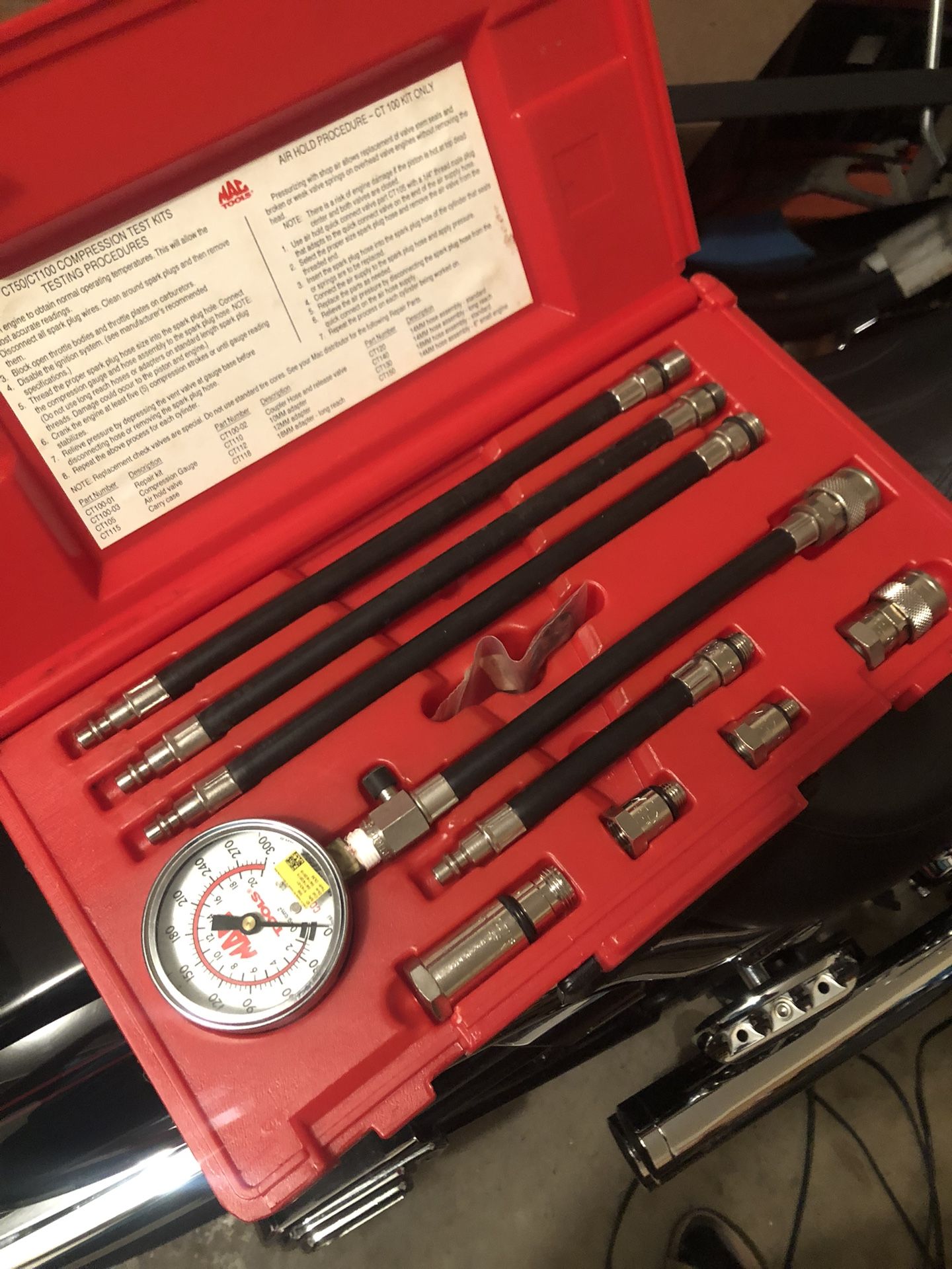 Mac Tools Compression Test Kit 