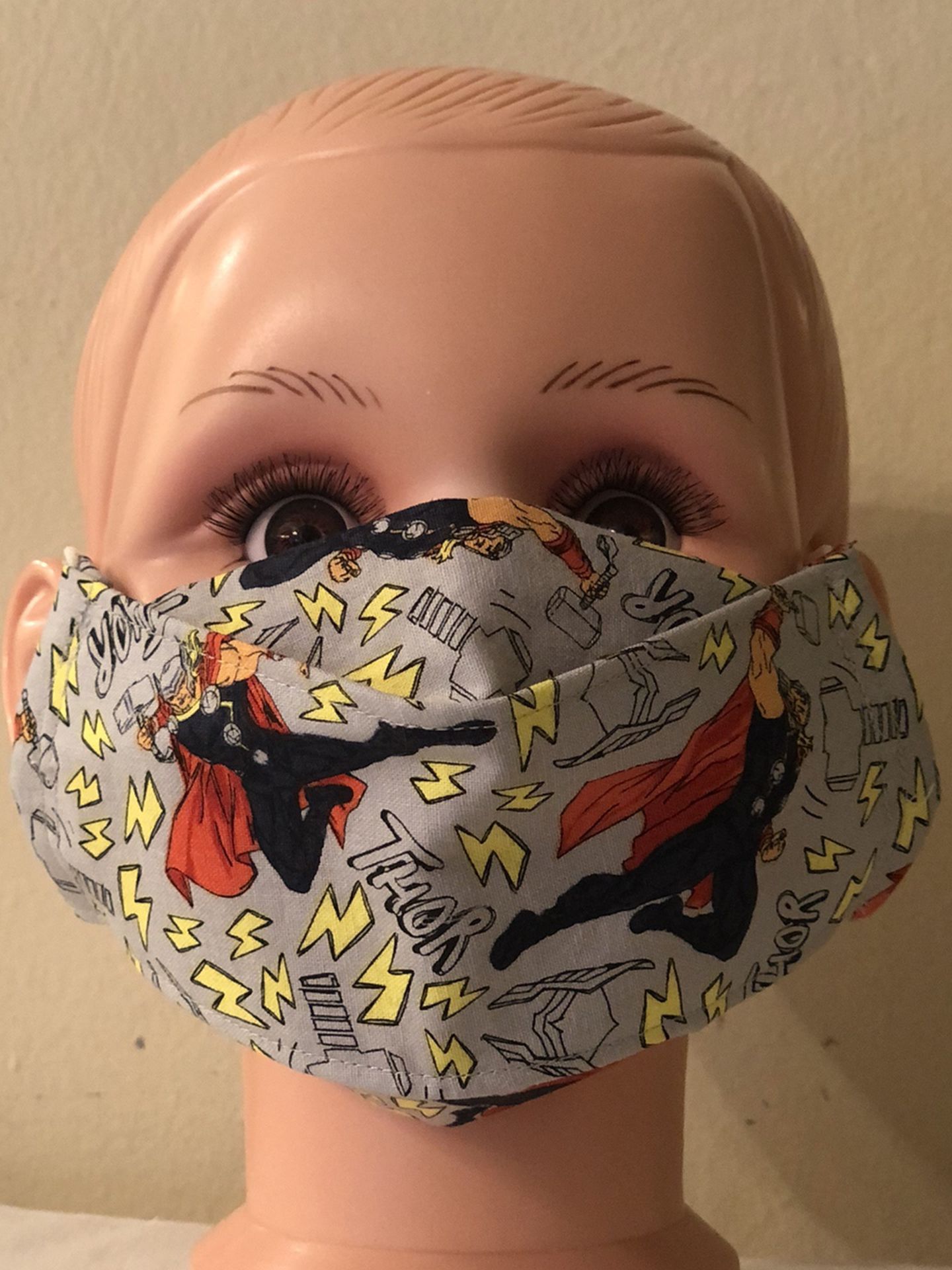 Thor Kid Size 3D Face Mask