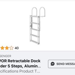 Aluminum Dock Ladder 