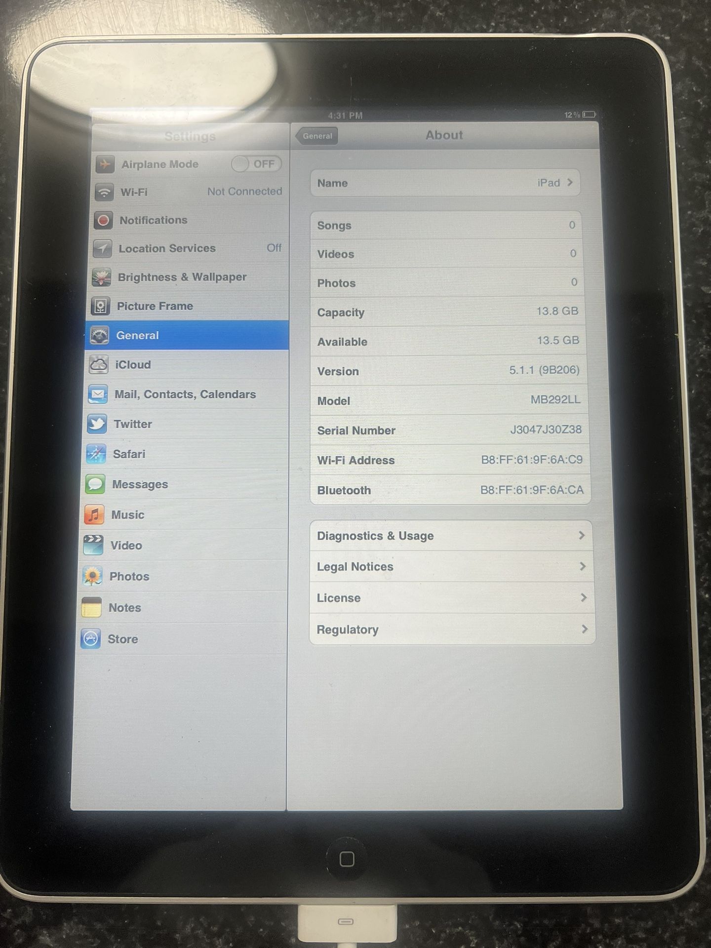 iPad 4th Generation