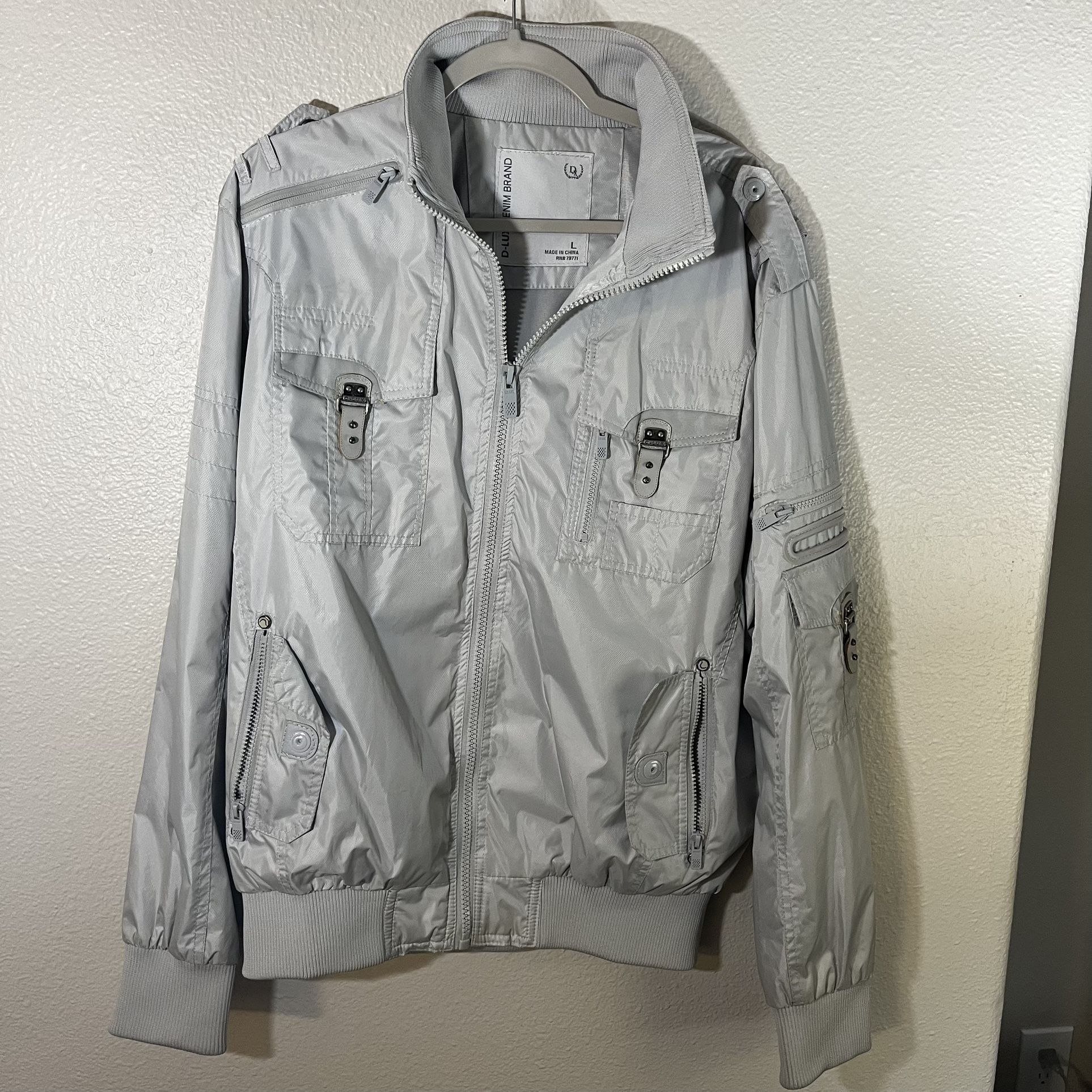 MEN'S D-LUX DENIM BRAND JACKET Sz - L