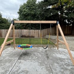 Heavy Duty Double Swing set 