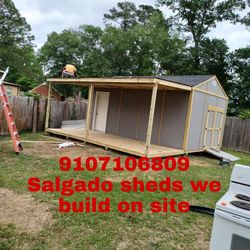 Salgado Sheds We Build On Site 