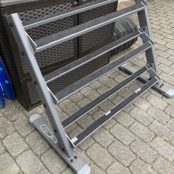 Heavy Duty Lamar Brand 3 Tier Dumbbell Storage Rack - Heavy Duty