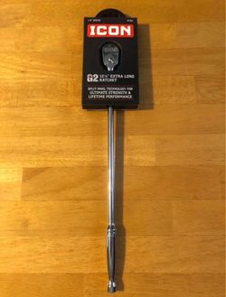 ICON G2 1/4 in. Drive, 12-1/2 in. Extra-Long Ratchet