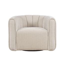 Grande Natural Swivel Accent Chair