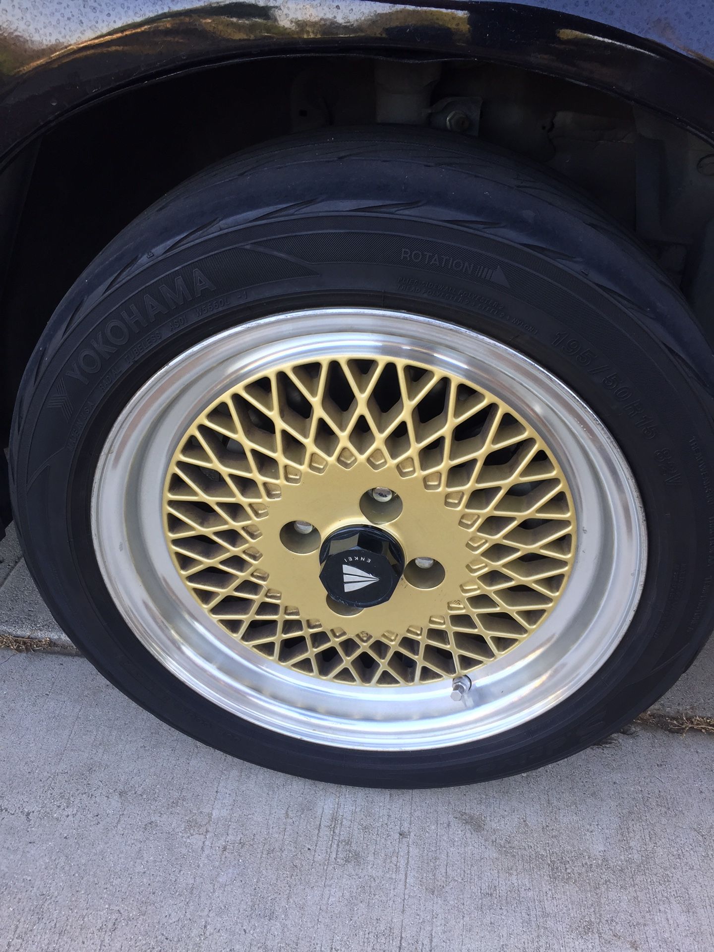 Enkei 92 wheels rims 15x7 4x100 civic integra Del Sol e30 Miata