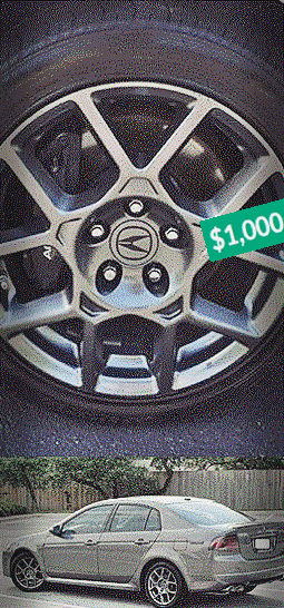 price$1000 Acura TL 2008