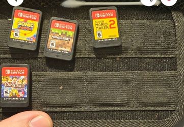 7 Nintendo Switch Game Cartridges Bundle
