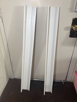 White Track Rails โ Set of 2
