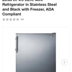 Refrigerator Y Freezer Stainless Steel 4.9 