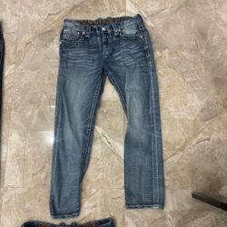 rock rivals jeans light washed size 36